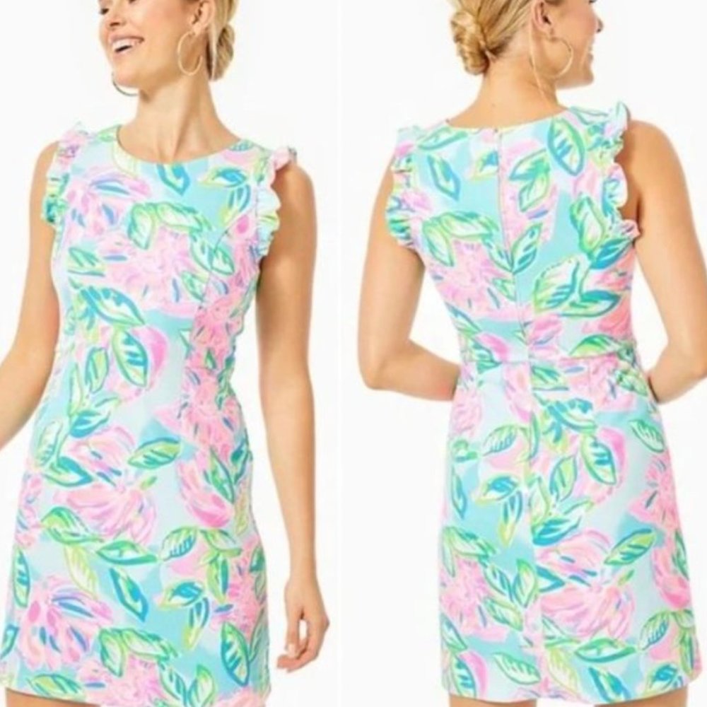 Lilly Pulitzer Carmelisa Floral A-Line Dress